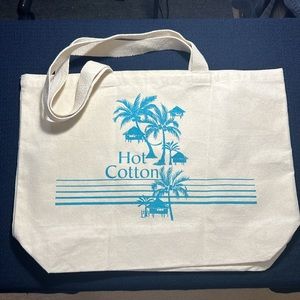 “Hot Cotton” Canvas Tote